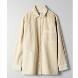 Wilfred Button down light shacket
